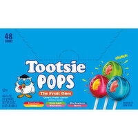 Tootsie Pops Fruit Ones Box - 48 Each